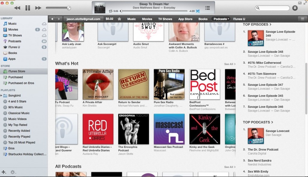 iTunes What's Hot